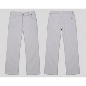 Travis Mathew Golf TROUSER MENS 38 GRAY   Straight PANTS PERFORMANCE
